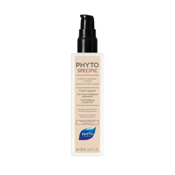 Phyto Phytospecific Curl Legend Моделиращ гел крем за вълниста до къдрава коса, без изплакване, 150 ml
