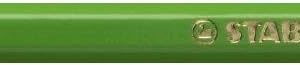 Комплект акварелни моливи Stabilo Aquacolor от 12 Spring Green - ЗЕЛЕНО