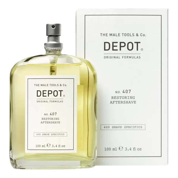 DEPOT no. 407 RESTORING AFTERSHAVE Възстановяващ афтършейв 100 ml