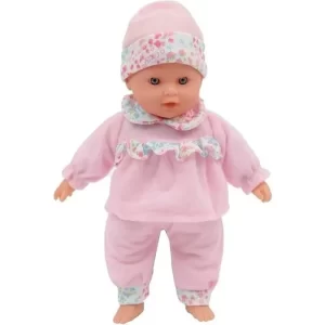 Mamatoy Говореща кукла, 6 звука, 30 см, розов