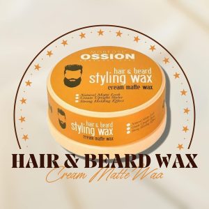 MORFOSE OSSION Premium Barber Line Beard & Hair Cream Matte Wax 175 ml - Матов восък за коса за мъже