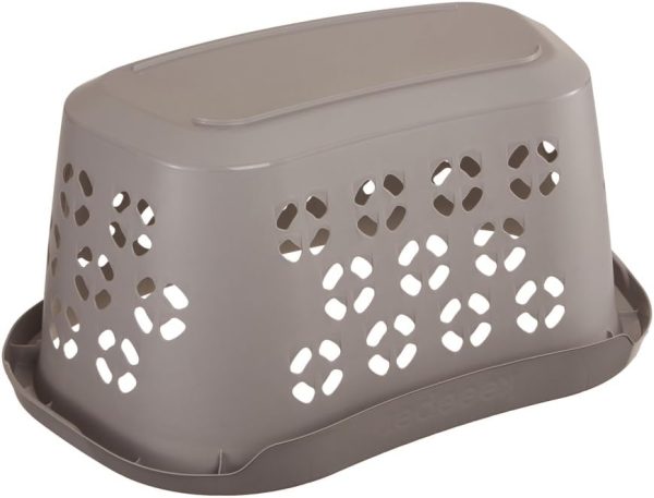 keeeper. Кош за пране с опора за бедрата 30, 5 L, пластмаса, 57,5 ​​x 26,5 x 38,20 cm
