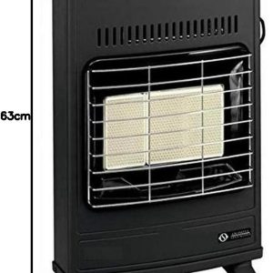 Olimpia Splendid 99827 Вентилирана инфрачервена фурна, мощност 1200 W/4200/2800, антрацит