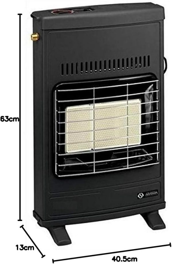 Olimpia Splendid 99827 Вентилирана инфрачервена фурна, мощност 1200 W/4200/2800, антрацит