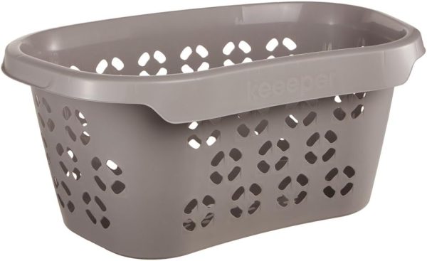 keeeper. Кош за пране с опора за бедрата 30, 5 L, пластмаса, 57,5 ​​x 26,5 x 38,20 cm