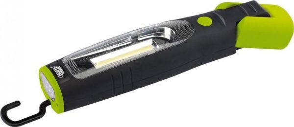 Draper Expert Green 3W Cob Led акумулаторна магнитна инспекционна лампа