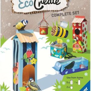 Ravensburger комплектът за ръкоделие EcoCreate Helping Birds & Bees