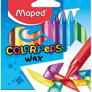 Maped M861011 - восъчни пастели Color Peps Wax, 12 бр