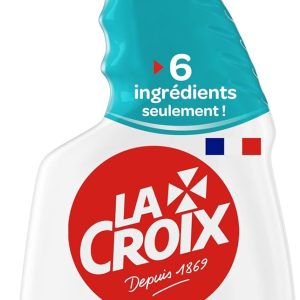 La Croix - Кухненски дезинфектант и почистващ спрей - Ефективност Без белина и с 6 съставки - Премахва мръсотия и мазнини - 500 мл Спрей бутилка