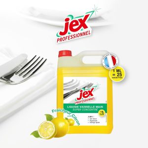 JEX професионален препарат за миене на съдове Лимон. 5 литра