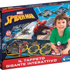 Clementoni  Spiderman . Детски гигантски пъзел от 24 макси части с интерактивна писалка