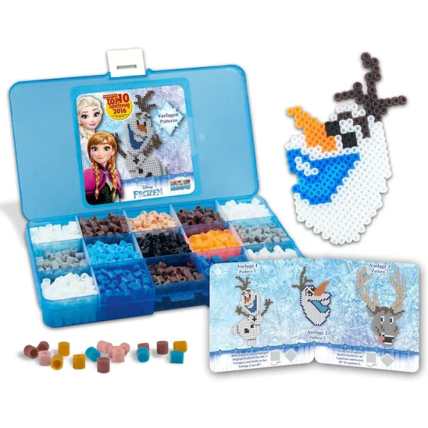 Комплект от 1800 перли за гладене с шаблон Disney Frozen 30 x 30 x 30 см, 170 грама Craze