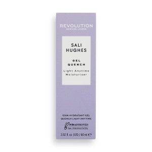 Revolution Skincare London, Sali Hughes, Gel Quench, лек хидратиращ крем за лице за всеки повод, хидратиращ гел формула, 60 ml