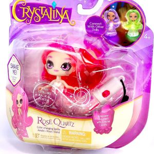 Кукла с Розов кварц Crystlalina Светеща кристална фея със стойка и амулет Марка: Skyrocket