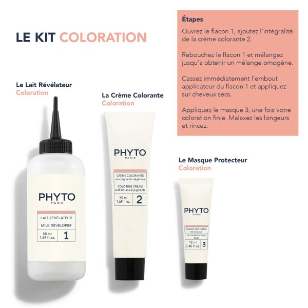 ЛУКСОЗНА БОЯ ЗА КОСА PHYTO - 9.3