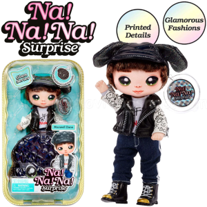 Кукла Na! Na !Na! Surprise Pom Glam Maxwell Dane с портмоне