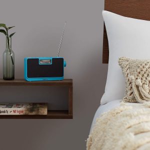 Amazon Basics Преносимо DAB/FM радио с моно дисплей и Bluetooth