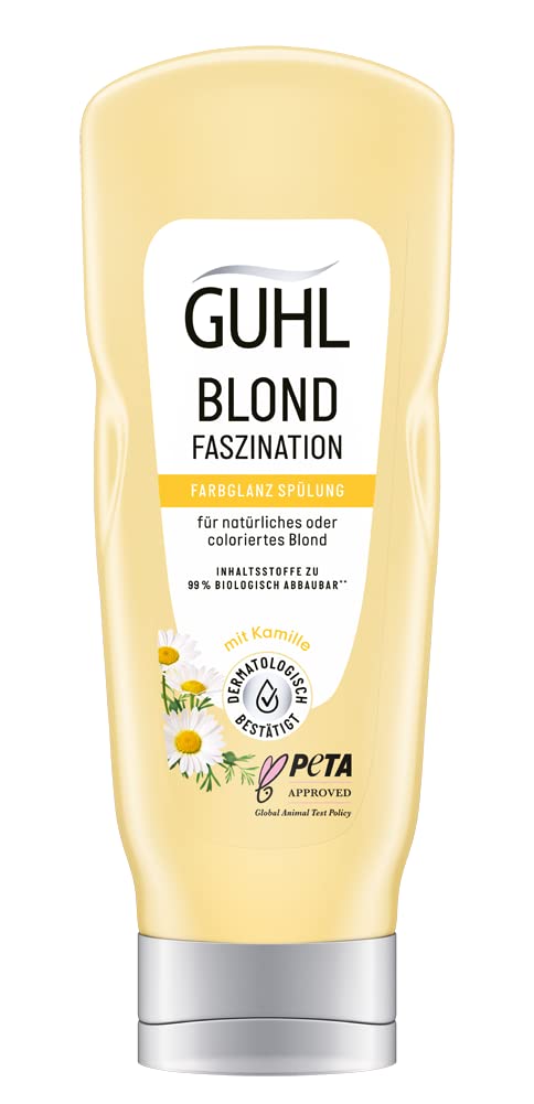 Балсам Guhl Blond Fascination Conditioner 200 ml Тип коса: Руса, Изрусена, Фина