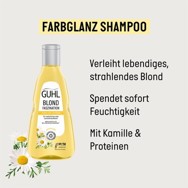 Балсам Guhl Blond Fascination Conditioner 200 ml Тип коса: Руса, Изрусена, Фина