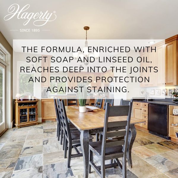 Hagerty Natural Stone Care Floor Cleaner 1 литър I Ефективен продукт за поддръжка на подове от естествен камък, теракота, плочи ... I Интензивен почистващ препарат за интериор и екстериор