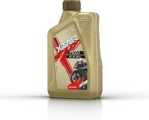 Двигателно масло CEPSA XTAR MOTO 4T GP 514294191 5W-40, 1литър, синтетичен, Синтетично масло
