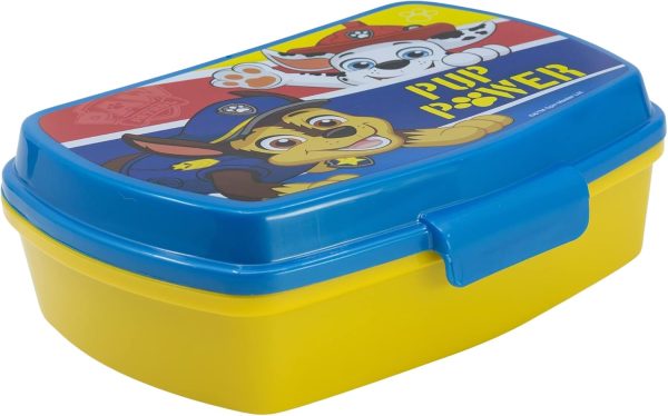 Правоъгълна кутия за обяд Paw Patrol PUP, пластмасова