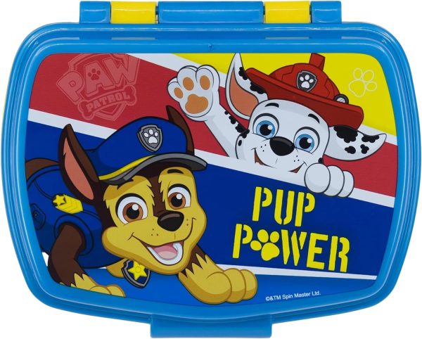 Правоъгълна кутия за обяд Paw Patrol PUP, пластмасова